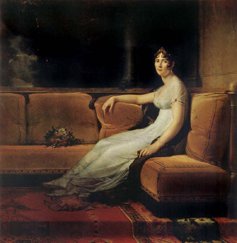 Francois Gerard Portrait of Josephine Sweden oil painting art
